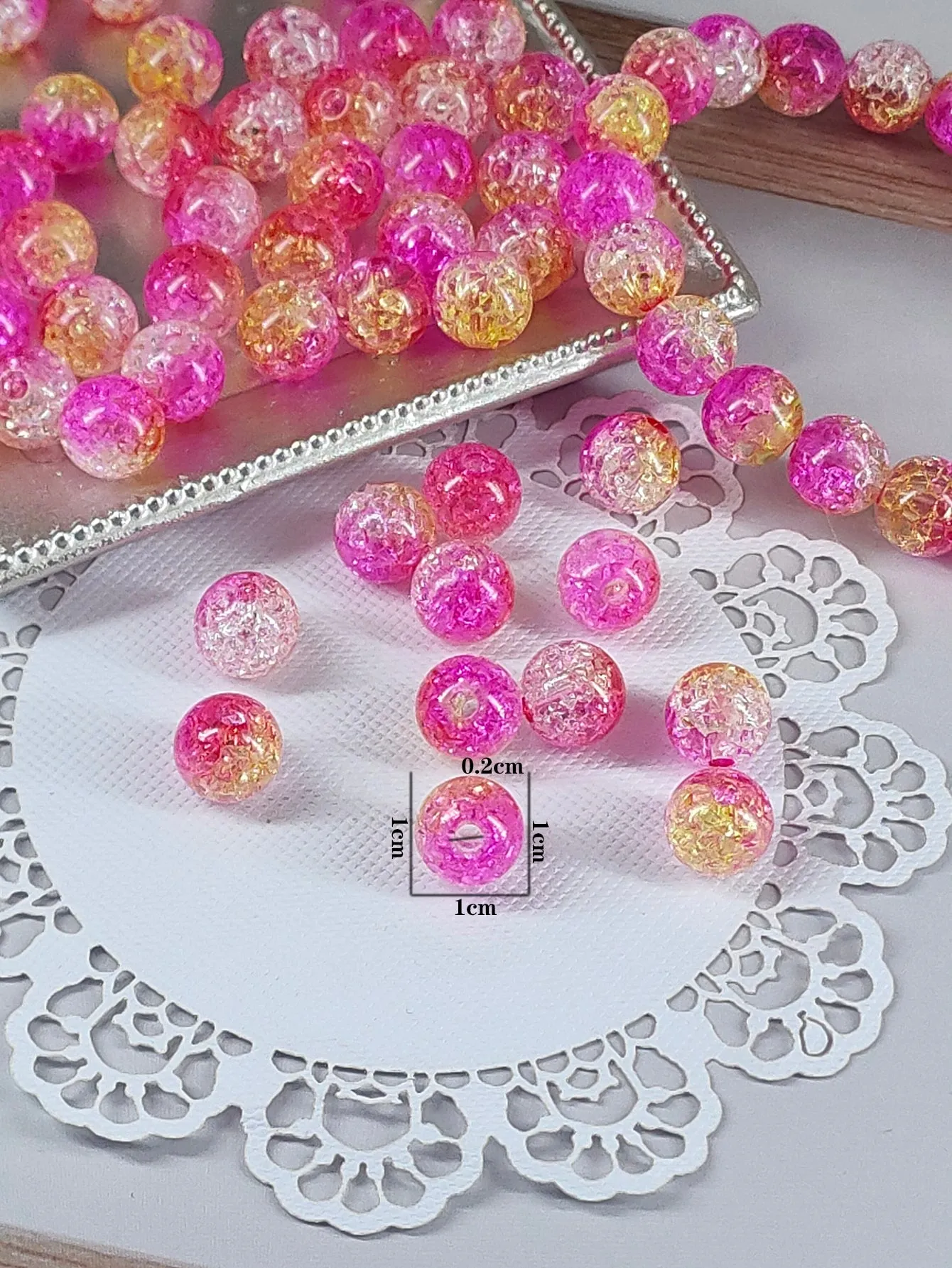 1box Ombre Bead DIY Jewelry Accessory