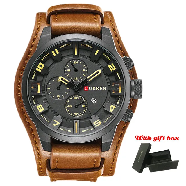 2020 Top Fashion Luxury Quartz Watch Men Sports Watches Military Army Male Wrist Watch Curren Relogi