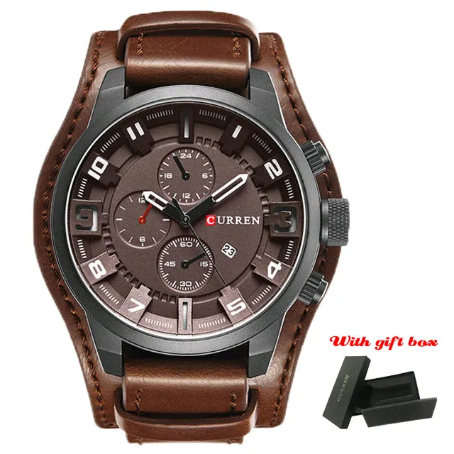 2020 Top Fashion Luxury Quartz Watch Men Sports Watches Military Army Male Wrist Watch Curren Relogi