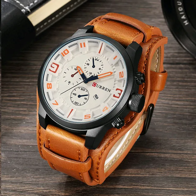 2020 Top Fashion Luxury Quartz Watch Men Sports Watches Military Army Male Wrist Watch Curren Relogi