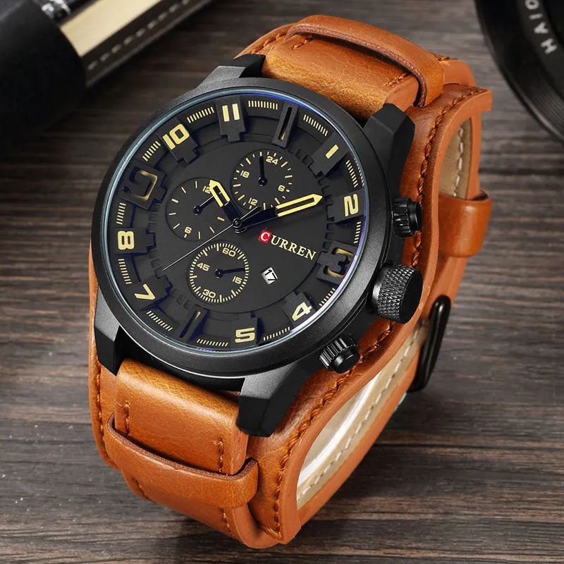 2020 Top Fashion Luxury Quartz Watch Men Sports Watches Military Army Male Wrist Watch Curren Relogi