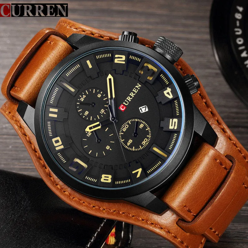 2020 Top Fashion Luxury Quartz Watch Men Sports Watches Military Army Male Wrist Watch Curren Relogi