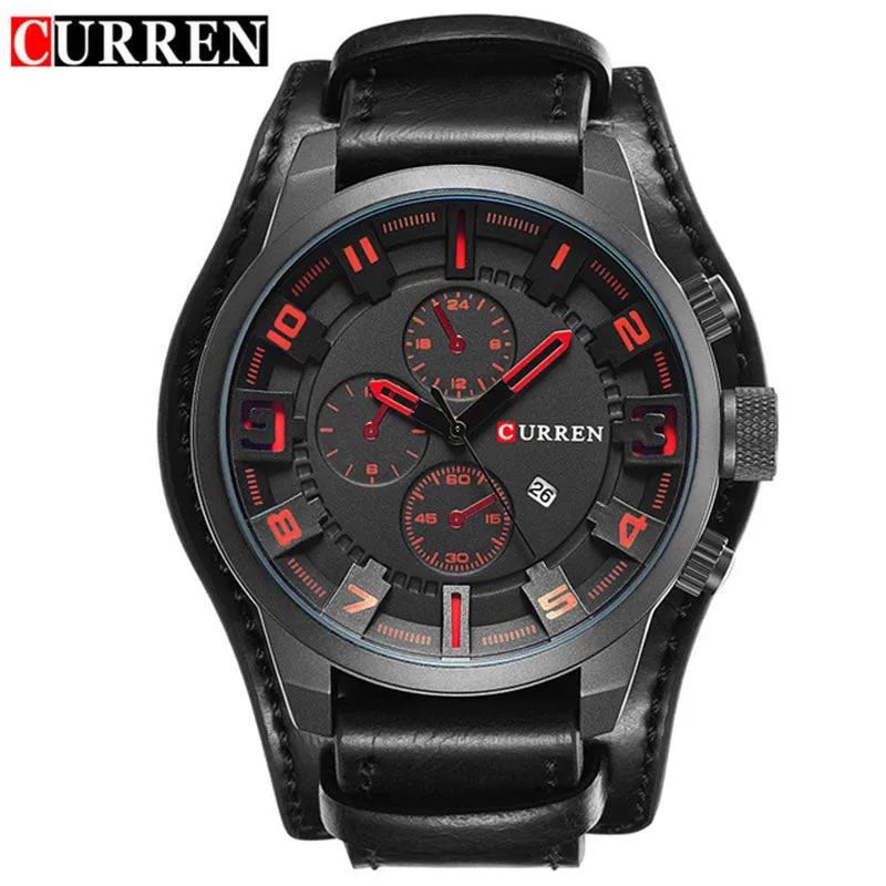 2020 Top Fashion Luxury Quartz Watch Men Sports Watches Military Army Male Wrist Watch Curren Relogi