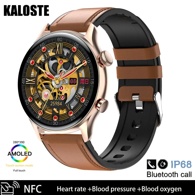 2022 Bluetooth Call Ladies Smart Watch Men Full Touch Screen Heart Rate Monitor Fitness Watches Smartwatch For Android IOS Women