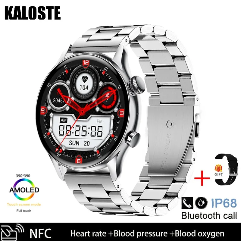 2022 Bluetooth Call Ladies Smart Watch Men Full Touch Screen Heart Rate Monitor Fitness Watches Smartwatch For Android IOS Women