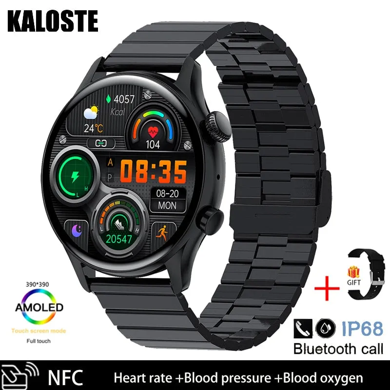 2022 Bluetooth Call Ladies Smart Watch Men Full Touch Screen Heart Rate Monitor Fitness Watches Smartwatch For Android IOS Women