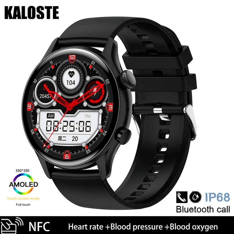 2022 Bluetooth Call Ladies Smart Watch Men Full Touch Screen Heart Rate Monitor Fitness Watches Smartwatch For Android IOS Women