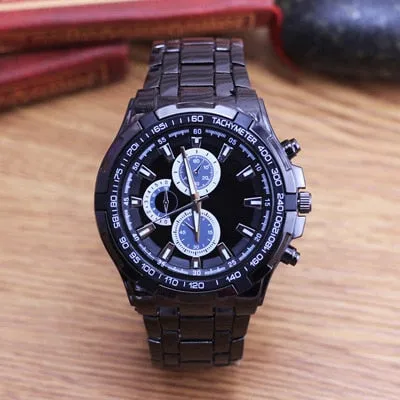 2022 famous brand men gentleman business fashion cool quartz wristwatches male water resistant stainless steel relogio masculino