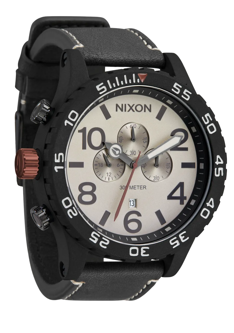 51-30 Chrono Leather - Black / Pumice / Charcoal