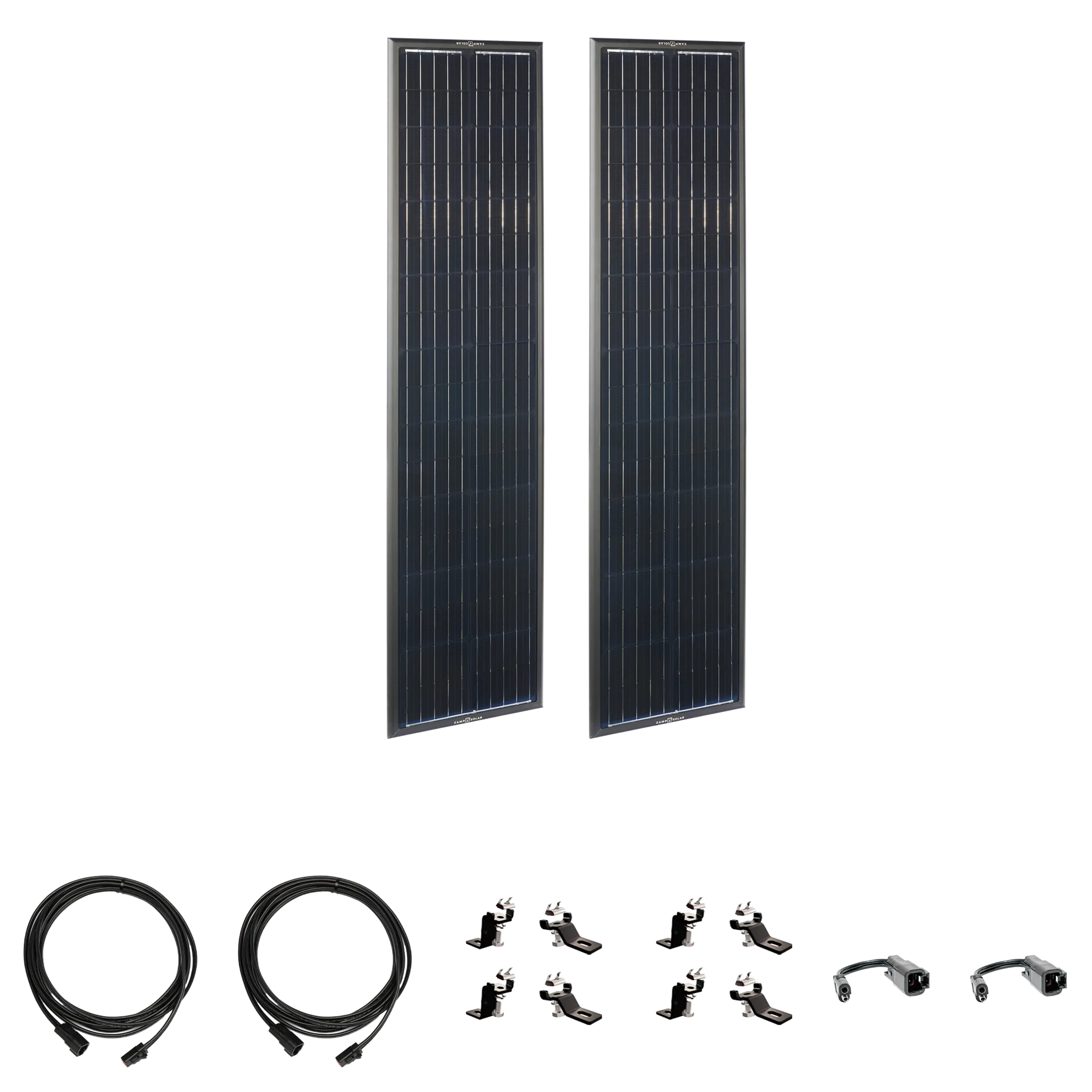 Airstream OBSIDIAN SERIES 180 Watt Long Solar Panel Expansion Kit