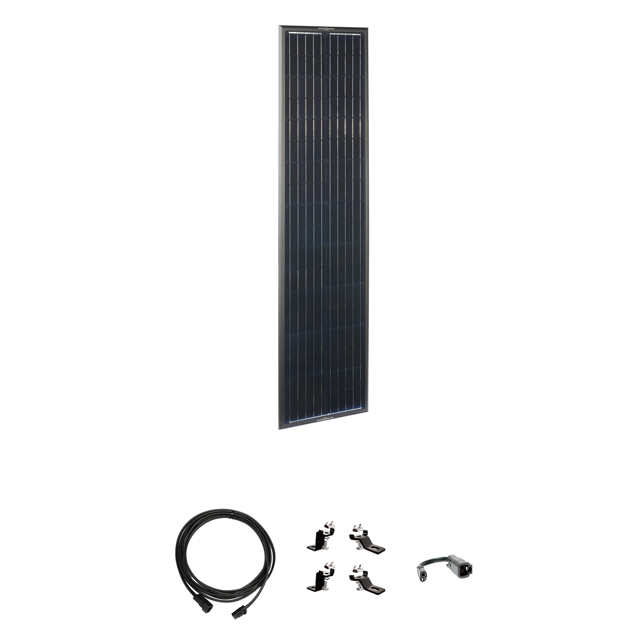 Airstream OBSIDIAN SERIES 90 Watt Long Solar Panel Expansion Kit