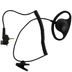 Airwaves Rubber D-Shaped Police Earpiece - Motorola MTH800