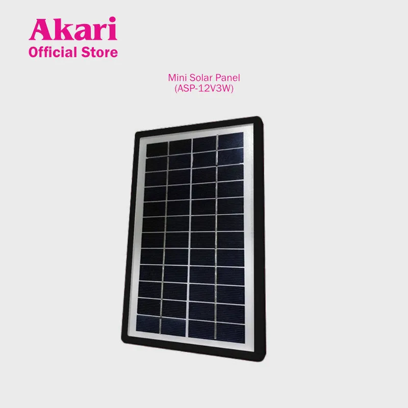 Akari Mini Solar Panel (ASP-12V3W)