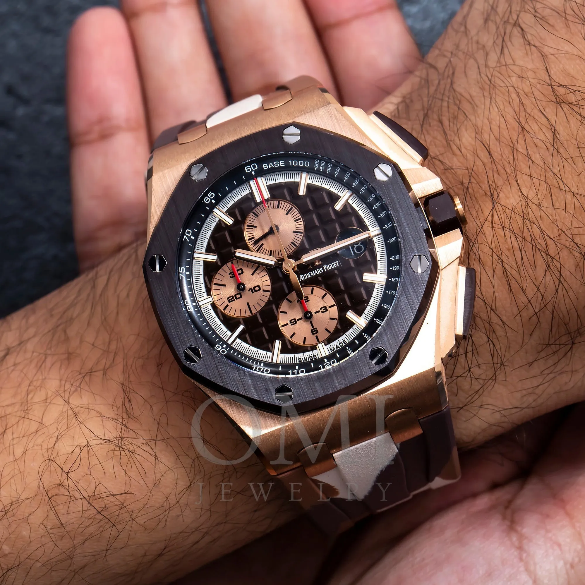 Audemars Piguet Royal Oak Offshore 26401RO 44MM Brown Dial