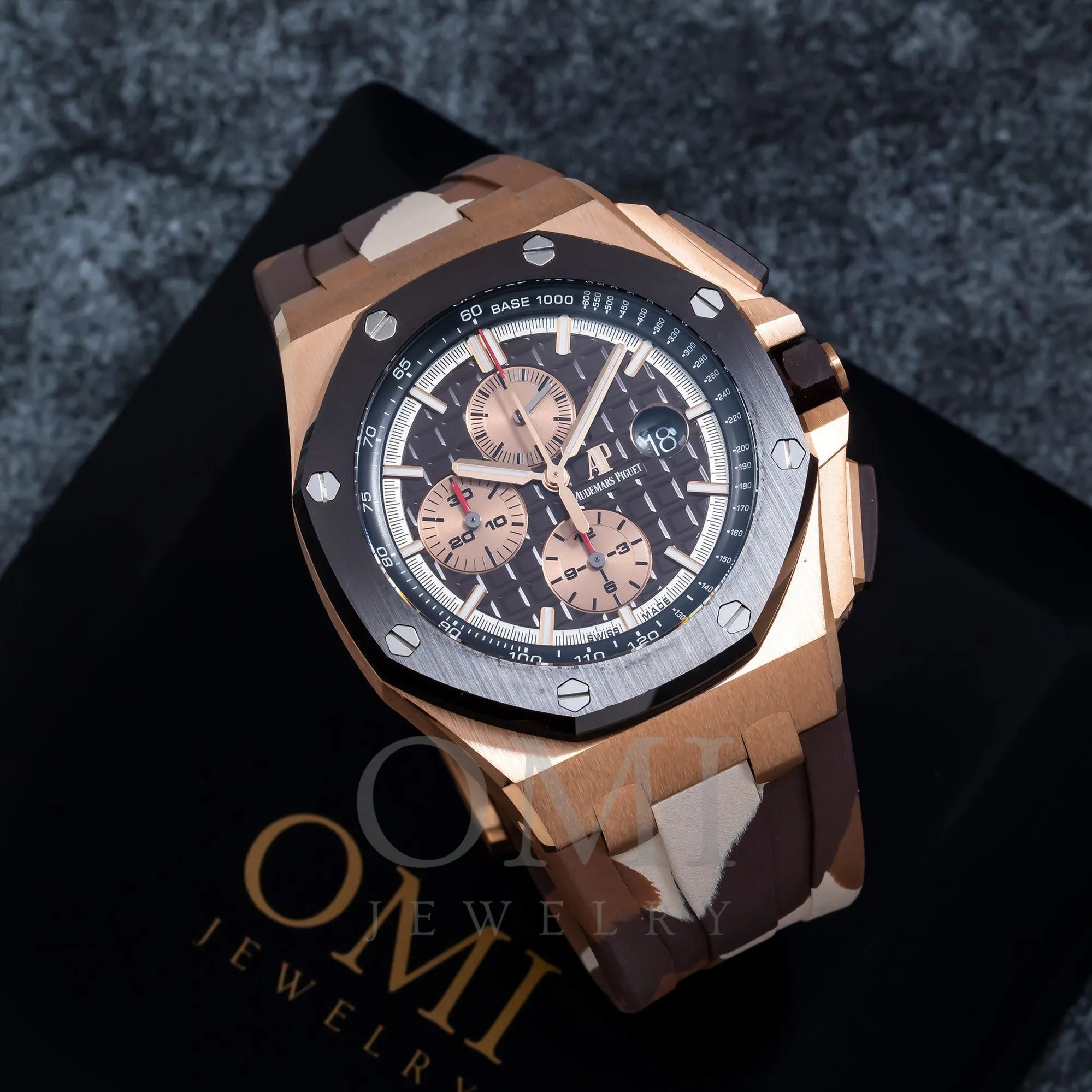 Audemars Piguet Royal Oak Offshore 26401RO 44MM Brown Dial