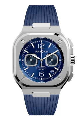 Bell & Ross BR 05 Chrono Blue Steel | Strap