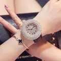 Black White Silicone Quartz Watches Women Sports