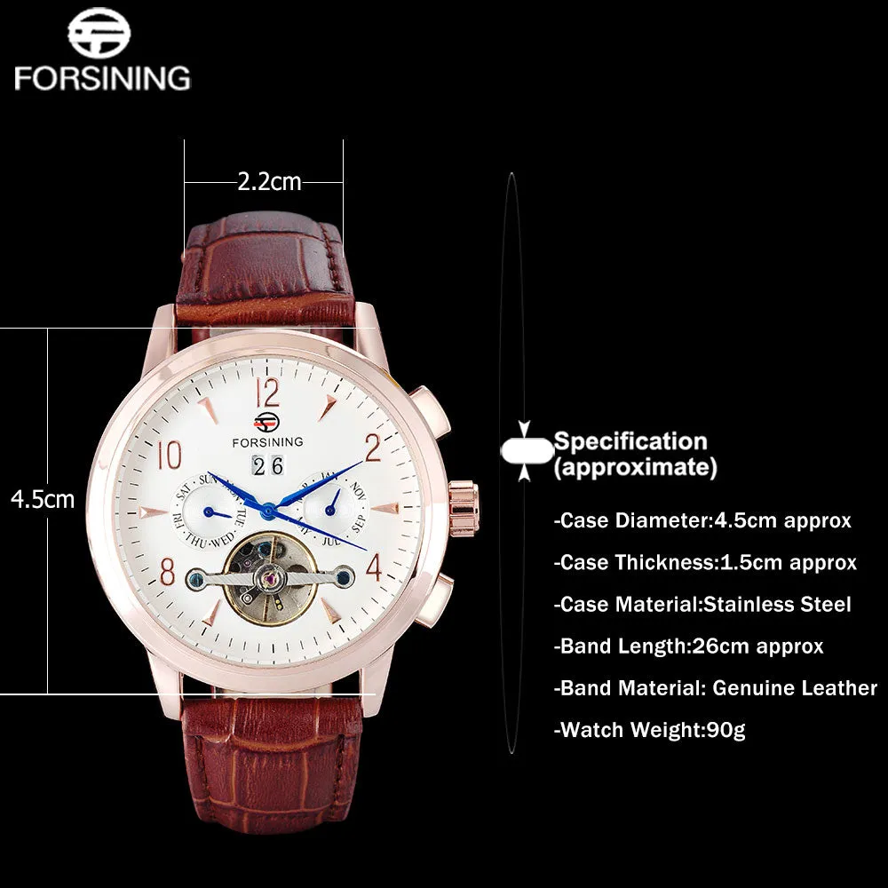 brand men fashion mechanical Tourbillon watches luxury