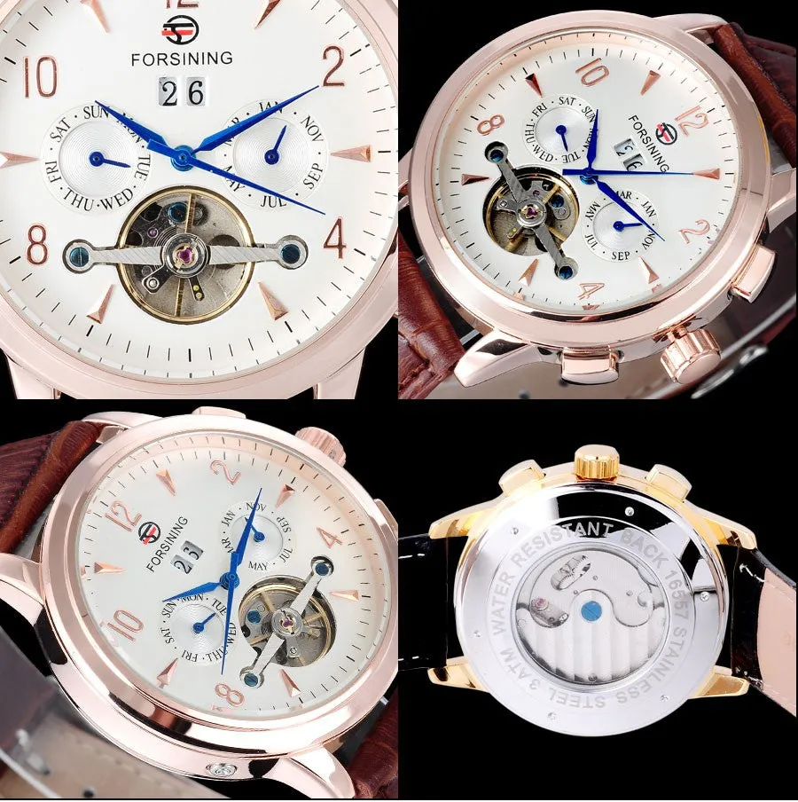 brand men fashion mechanical Tourbillon watches luxury