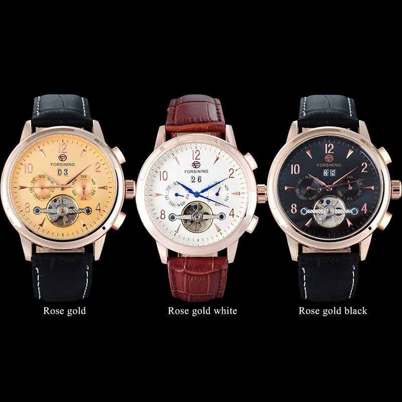 brand men fashion mechanical Tourbillon watches luxury