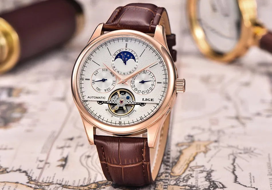 Brand Men watches Automatic mechanical watch