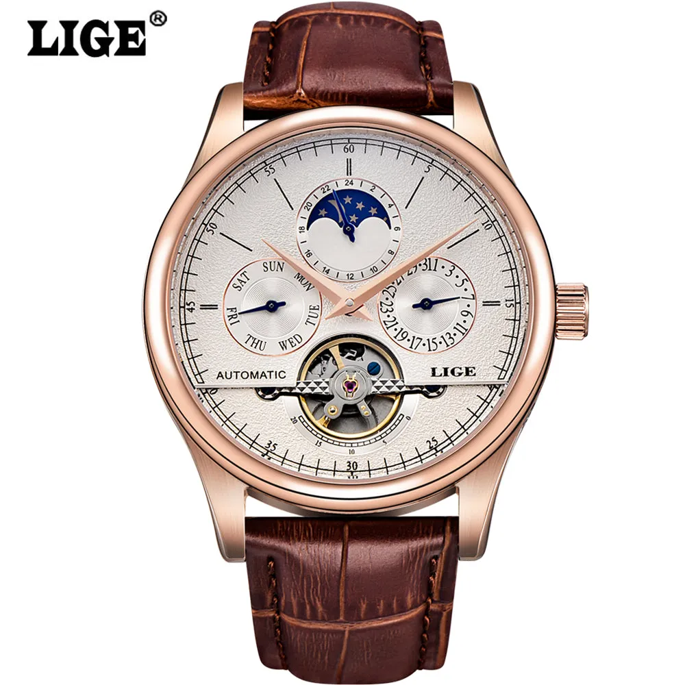 Brand Men watches Automatic mechanical watch