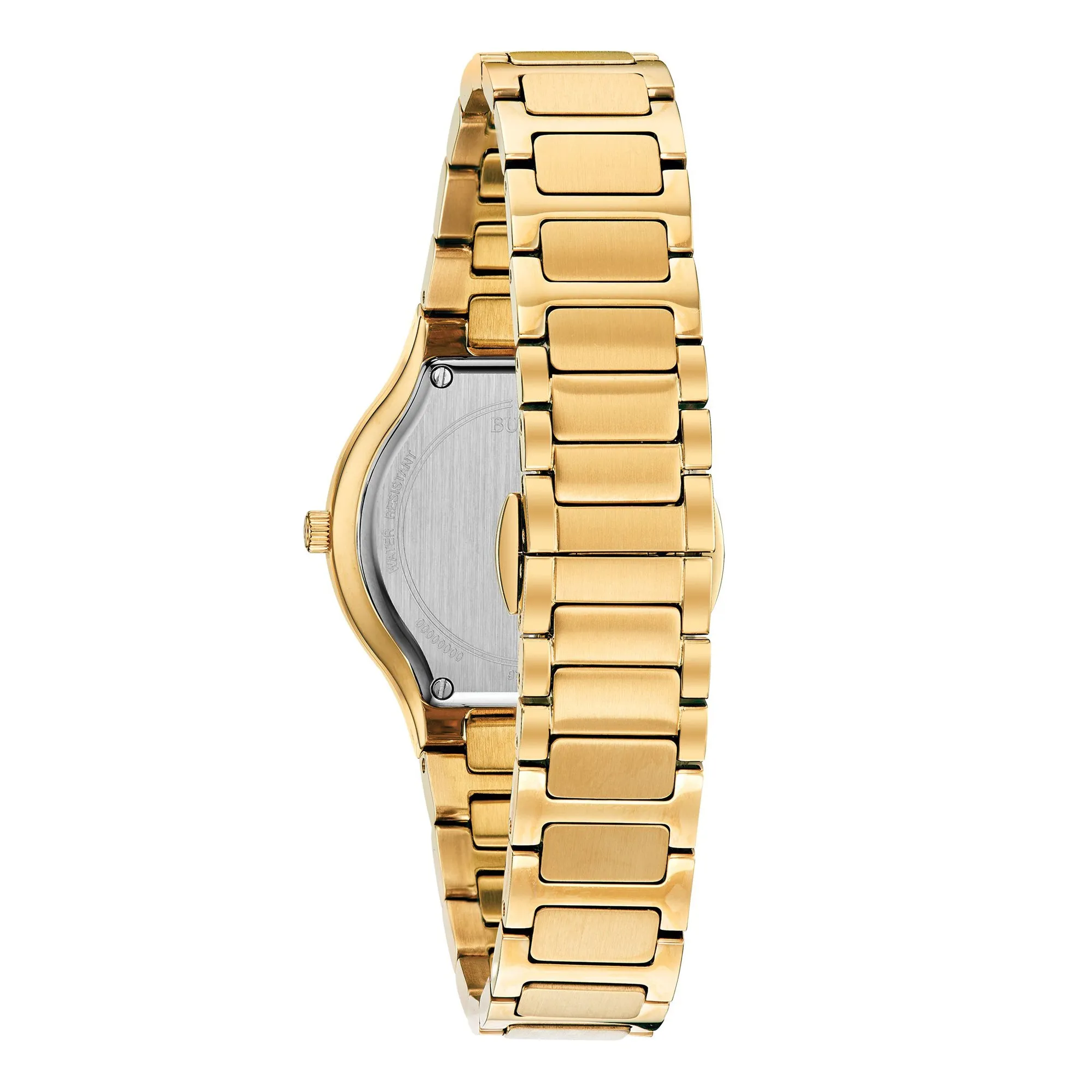 Bulova Milennia Gold Champagne Mother-of -Peral Dial Watch