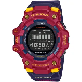 CASIO G-Shock GBD100BAR-4 Matchday Barcelona Football Watch Power Trainer