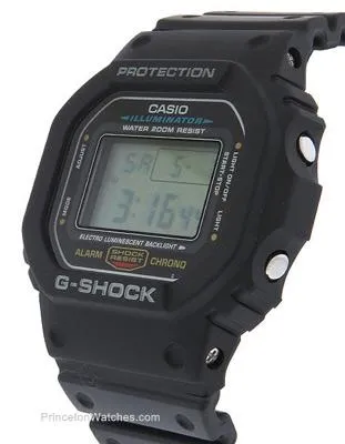 Casio G-Shock Illuminator - Black - Alarm - Chronograph - Countdown Alarm