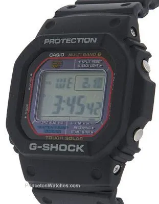 Casio Mens G-Shock Multi-Band Solar Atomic - World Time - 200 Meters