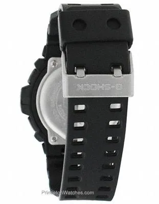 Casio Mens G-Shock XL Solar - Black Band - Digital Display - World Time - Alarm