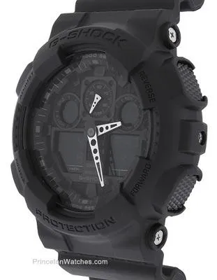 Casio XL G-Shock - Stealth Black - Magnetic Resistant - World Time - 200m