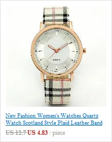 Casual Women's Quartz Wrist watches Leather Women's Bracelet