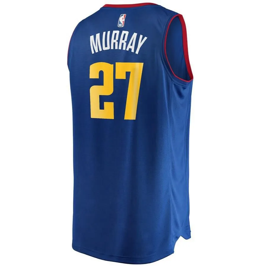 Denver Nuggets Jamal Murray Fanatics Branded Replica Fast Break Player Statement Jersey Kids - Blue | Ireland V5249I9