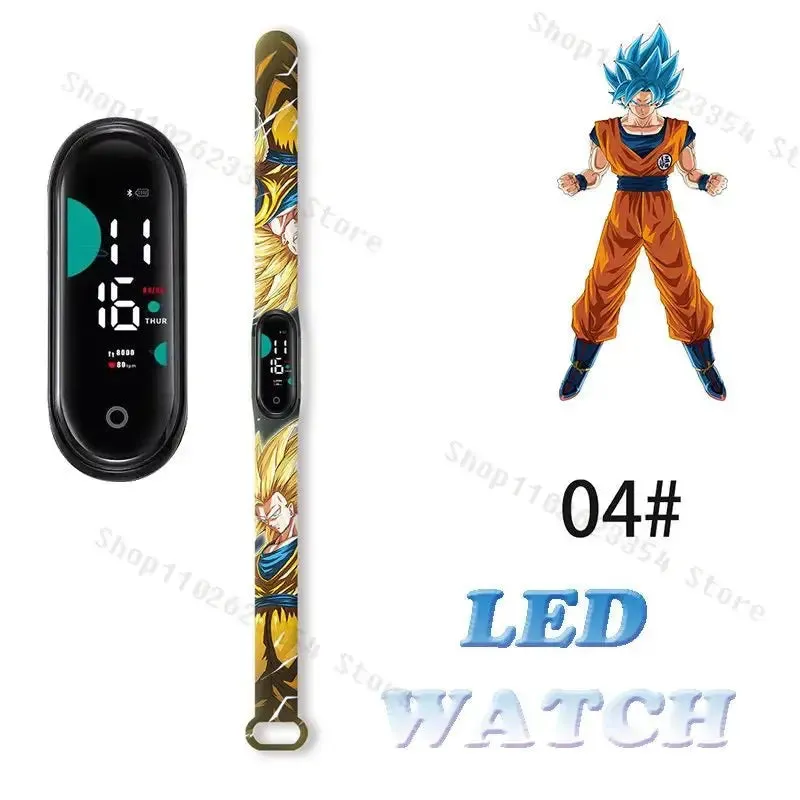 Dragon Ball Z Kids LED Touch Sports Watch - Kakarotto Design