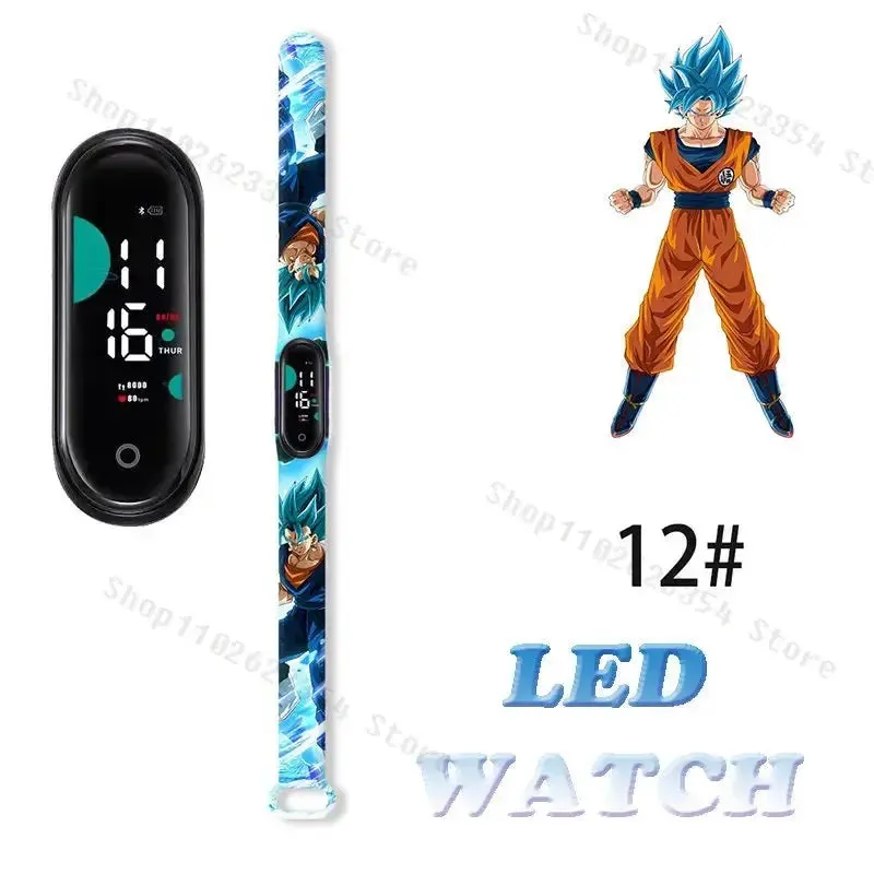 Dragon Ball Z Kids LED Touch Sports Watch - Kakarotto Design