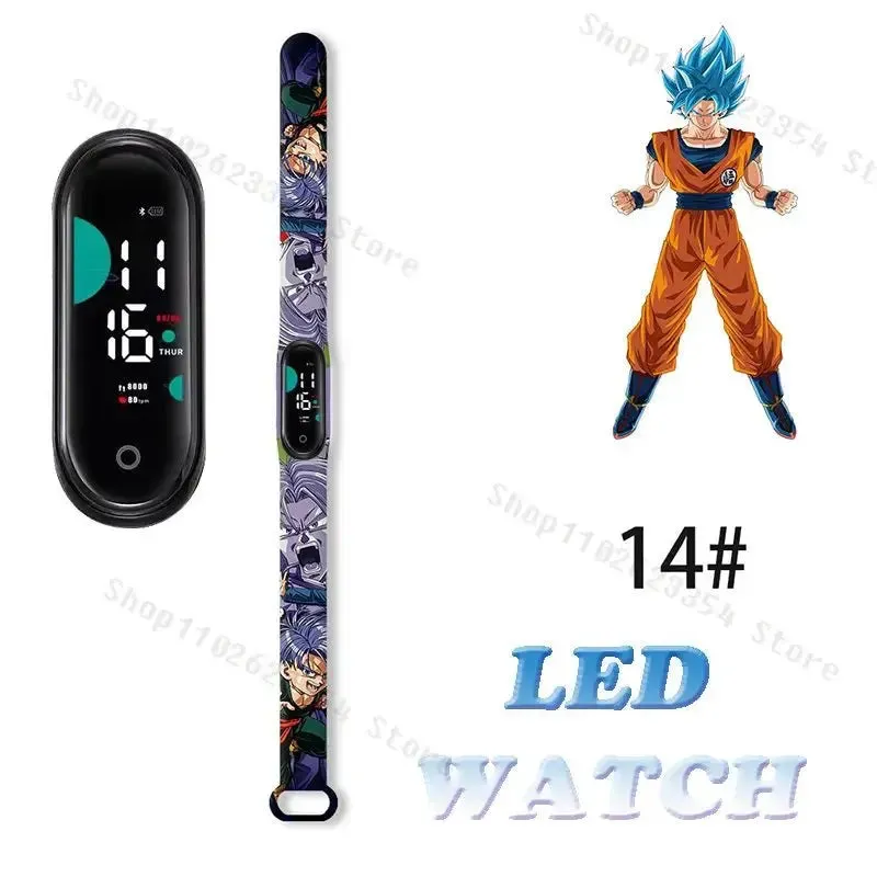 Dragon Ball Z Kids LED Touch Sports Watch - Kakarotto Design