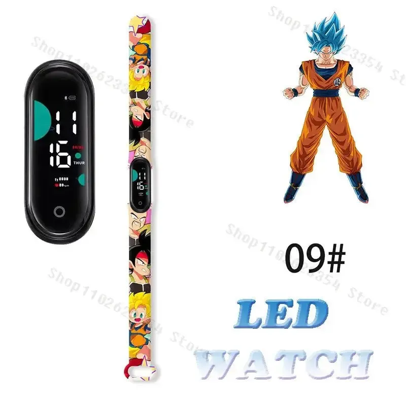 Dragon Ball Z Kids LED Touch Sports Watch - Kakarotto Design