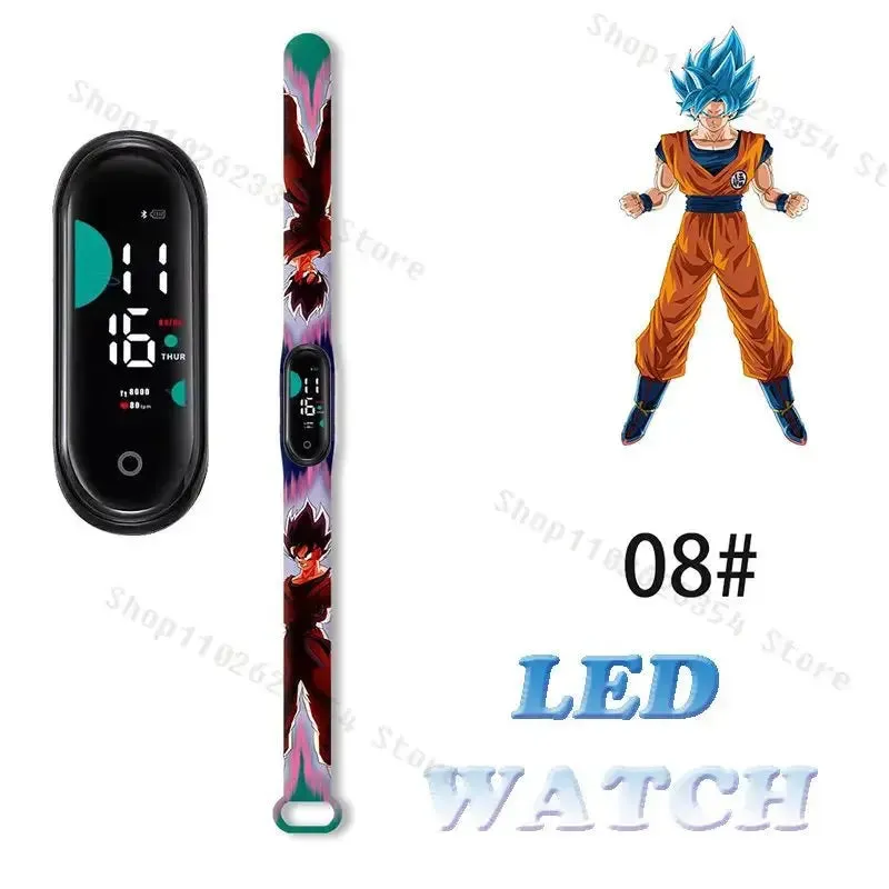 Dragon Ball Z Kids LED Touch Sports Watch - Kakarotto Design