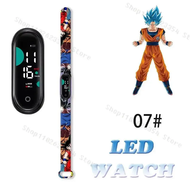 Dragon Ball Z Kids LED Touch Sports Watch - Kakarotto Design