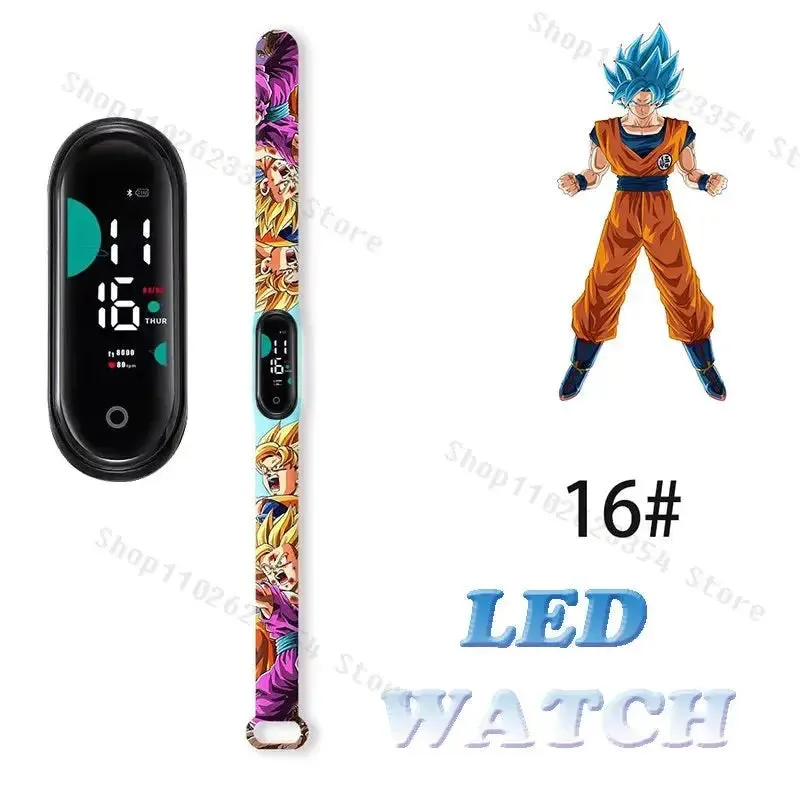 Dragon Ball Z Kids LED Touch Sports Watch - Kakarotto Design