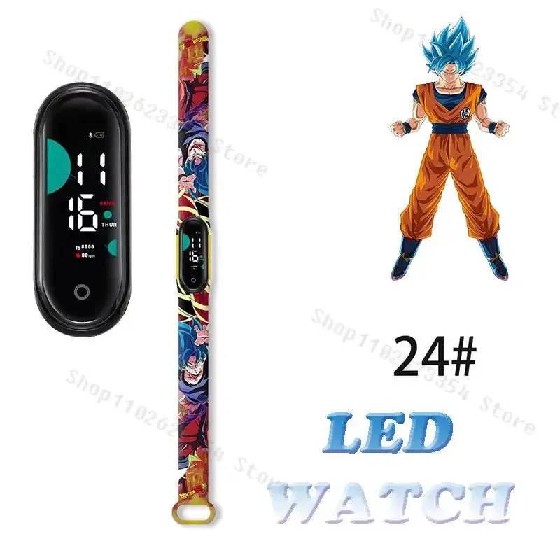 Dragon Ball Z Kids LED Touch Sports Watch - Kakarotto Design