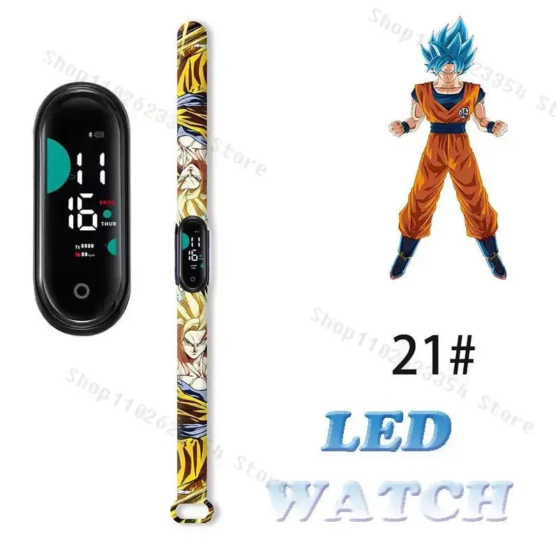 Dragon Ball Z Kids LED Touch Sports Watch - Kakarotto Design