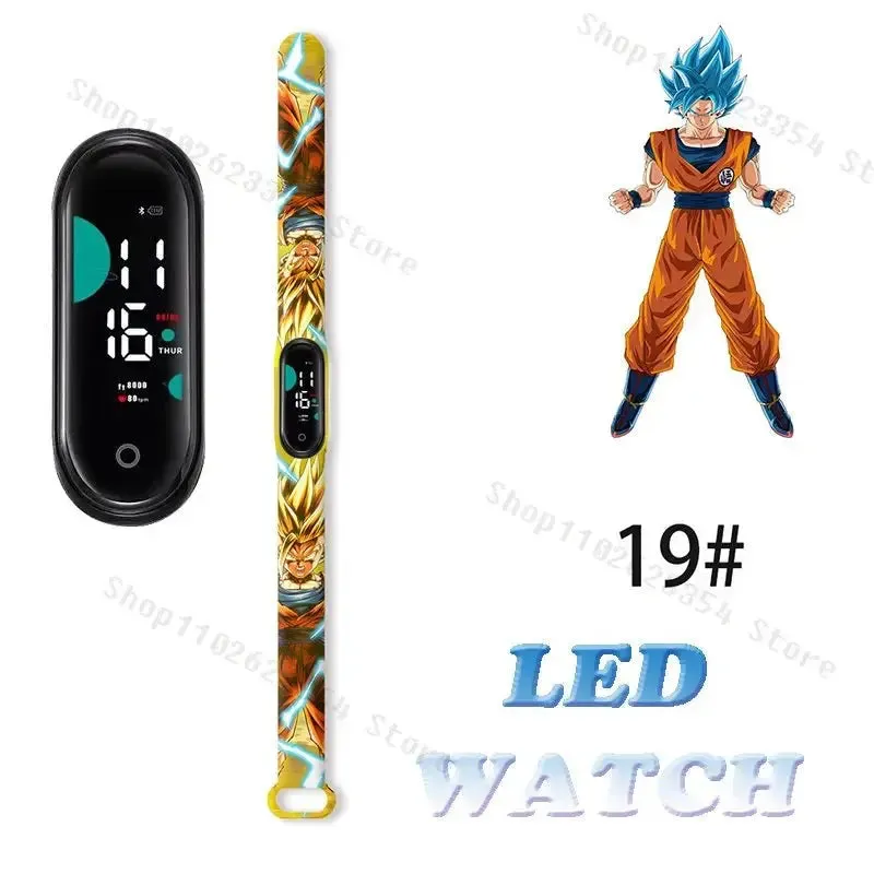 Dragon Ball Z Kids LED Touch Sports Watch - Kakarotto Design