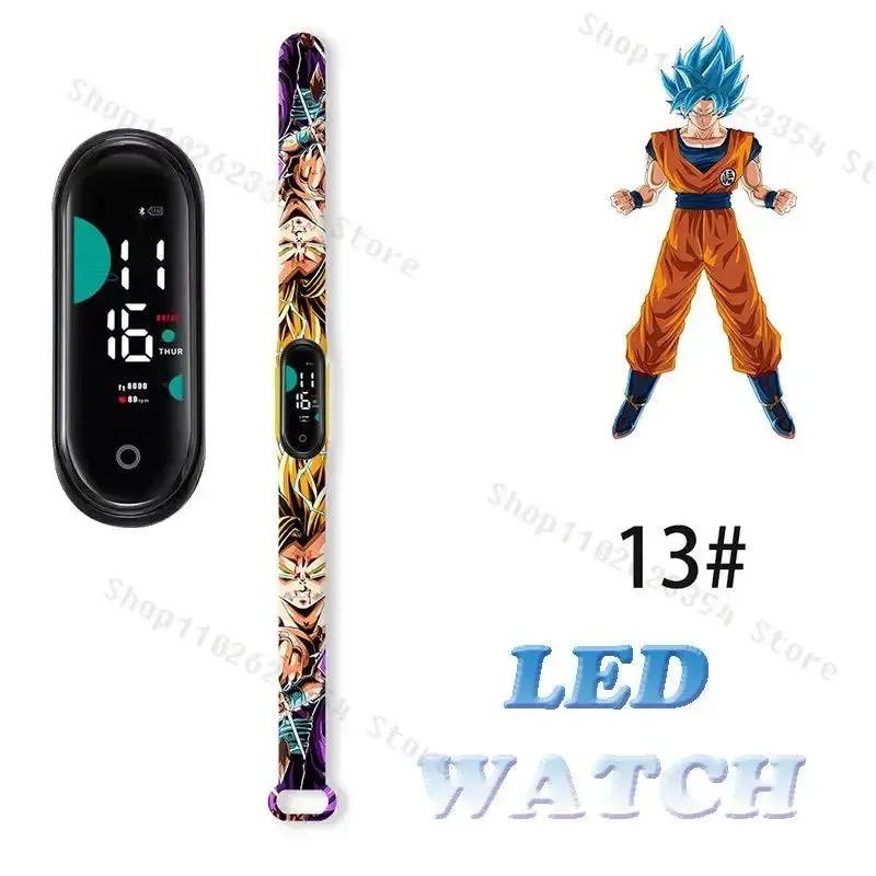 Dragon Ball Z Kids LED Touch Sports Watch - Kakarotto Design