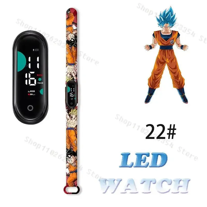 Dragon Ball Z Kids LED Touch Sports Watch - Kakarotto Design