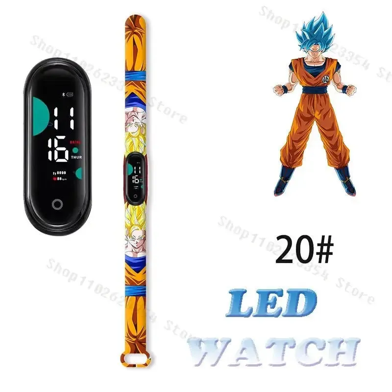 Dragon Ball Z Kids LED Touch Sports Watch - Kakarotto Design