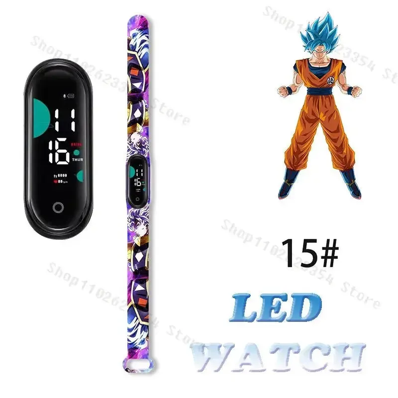 Dragon Ball Z Kids LED Touch Sports Watch - Kakarotto Design