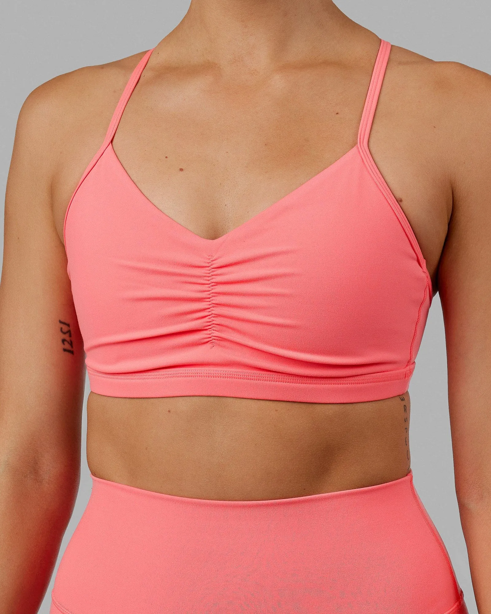 Fundamental Sports Bra - Coral