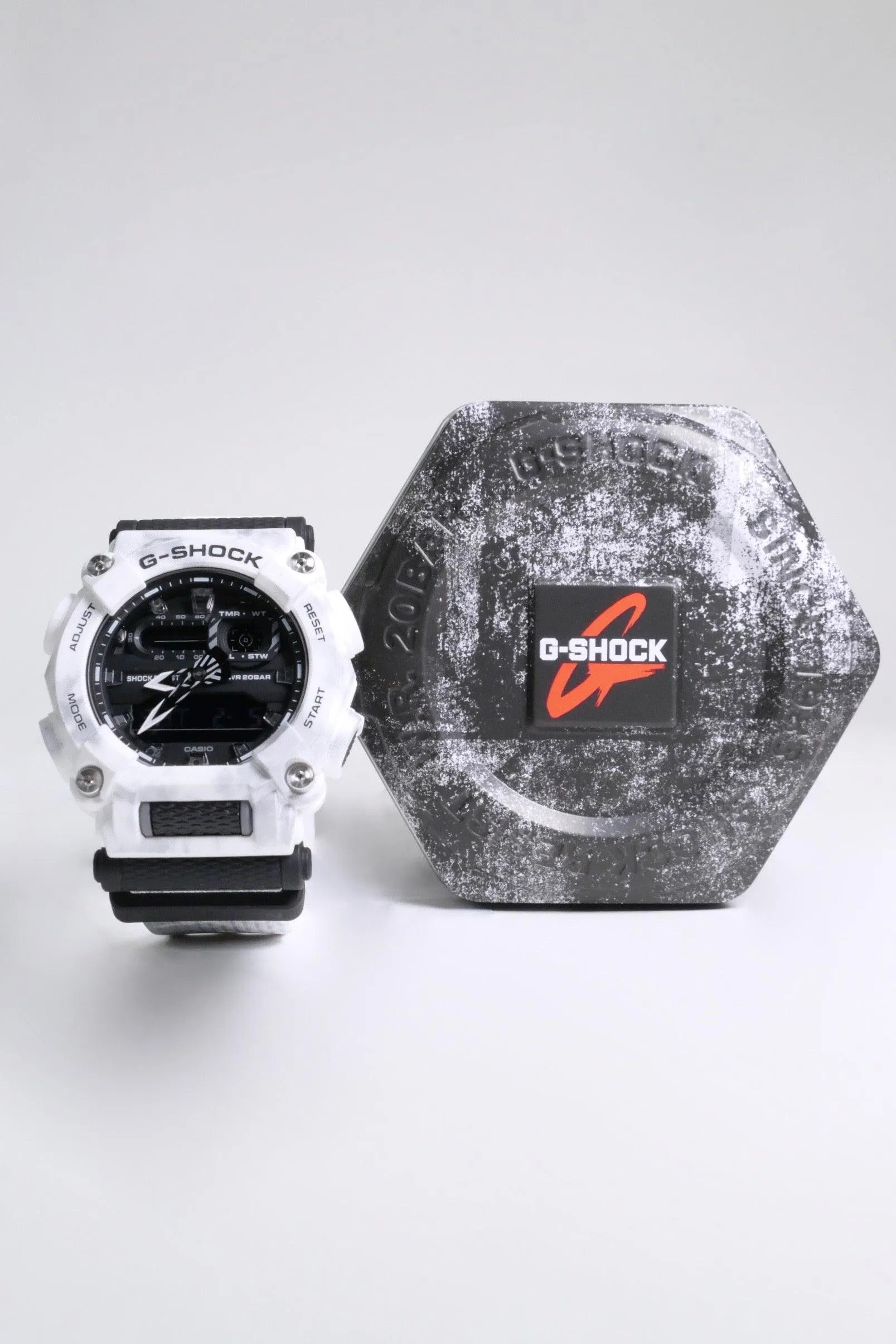 G-Shock GA-900GC-7ACR Watch - White/Silver